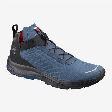 Salomon T-MUTER WR Mens Hiking Boots Blue UK SUJY